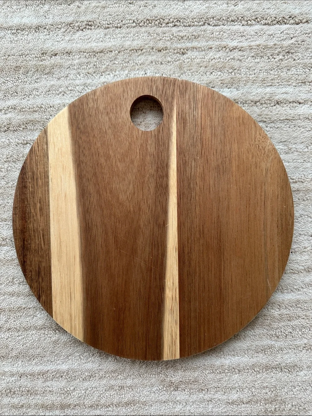 Threshold by Target Acacia Round Cutting Board Charcuterie 10”